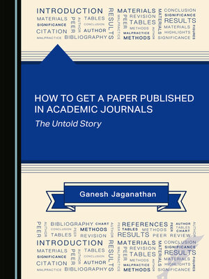 cover image of How to Get a Paper Published in Academic Journals